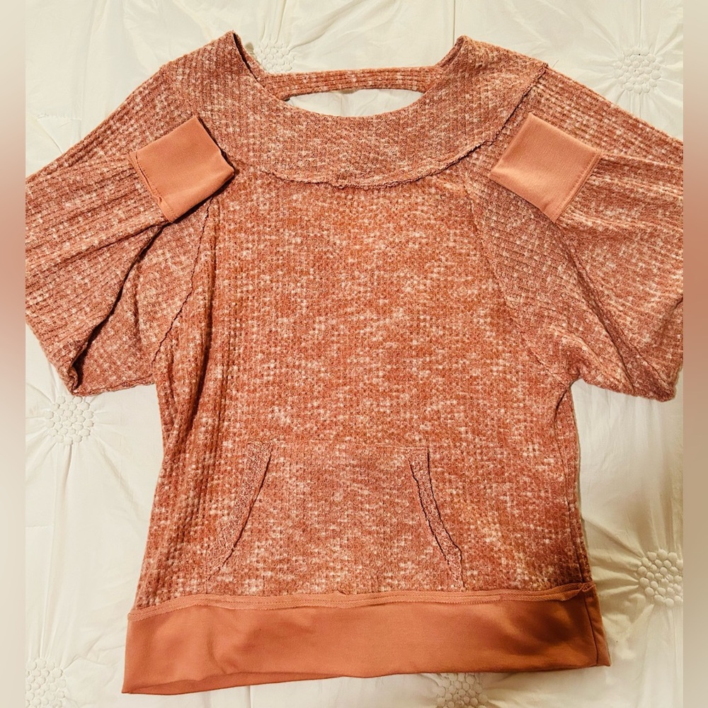 NWT BKE Sweater with open back